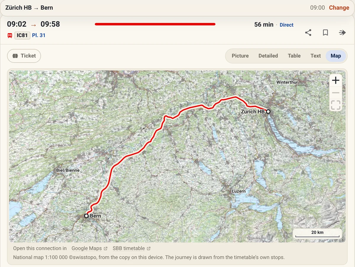 The national map, offline